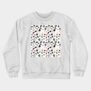 X Files Episodes Pattern Crewneck Sweatshirt